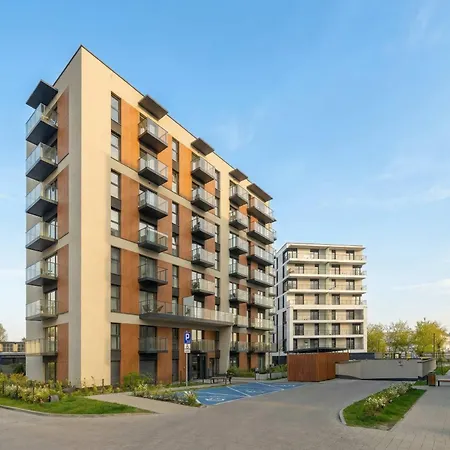 아파트 Stylowy Z Parkingiem & Balkonem, Blisko Wisly By Renters 크라쿠프