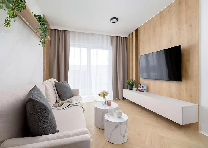 아파트 Stylowy Z Parkingiem & Balkonem, Blisko Wisly By Renters *